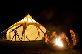 Stargazing and camping in the UK: a guide - Lotus Belle Tents