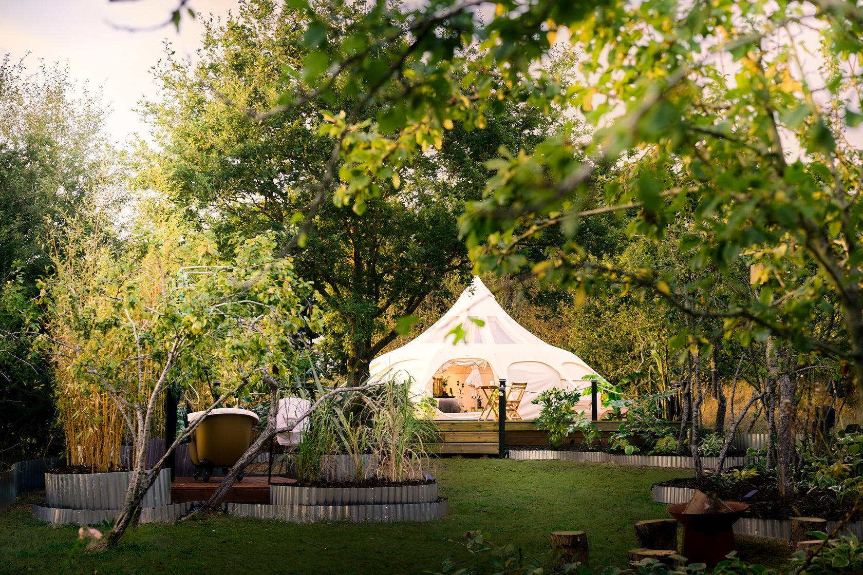 Lotus Belle Stargazer bell tent